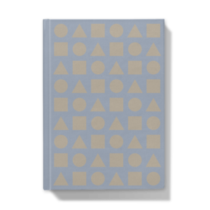 Earl Grey Shapes on Lost at Sea - Hardcover Journal