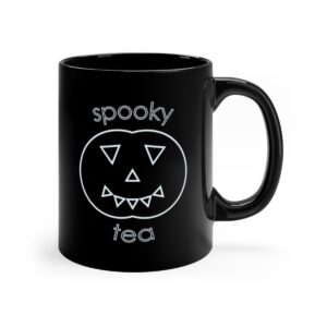 Halloween Shapes Pumpkin - 11oz Black Mug