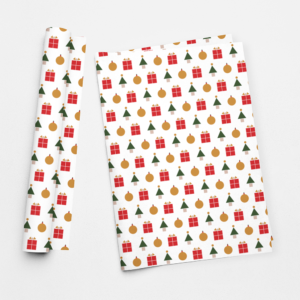 Three Icons Patterns 01 Wrapping Paper