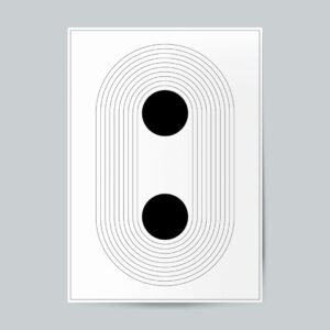 Geometric Dancefloor - Poster