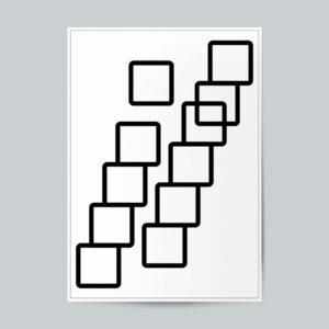 Pixelated Panorama - Poster